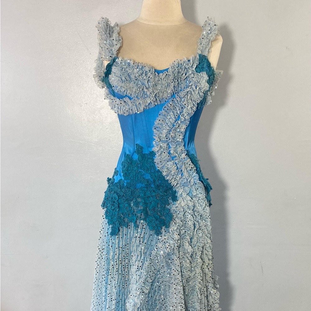 Juan Carlos Pinera Silk Dress Vintage Rare Size Petite